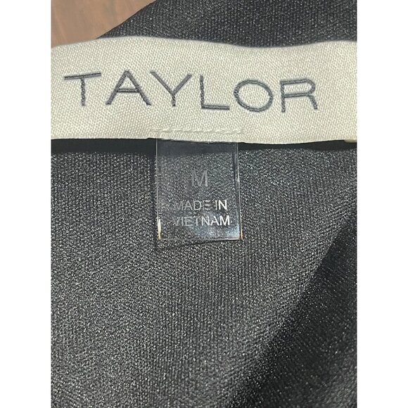 Taylor Sleeveless Maxi Dress With Abstract Print Black & Rust Colors Size Medium - Picture 8 of 11